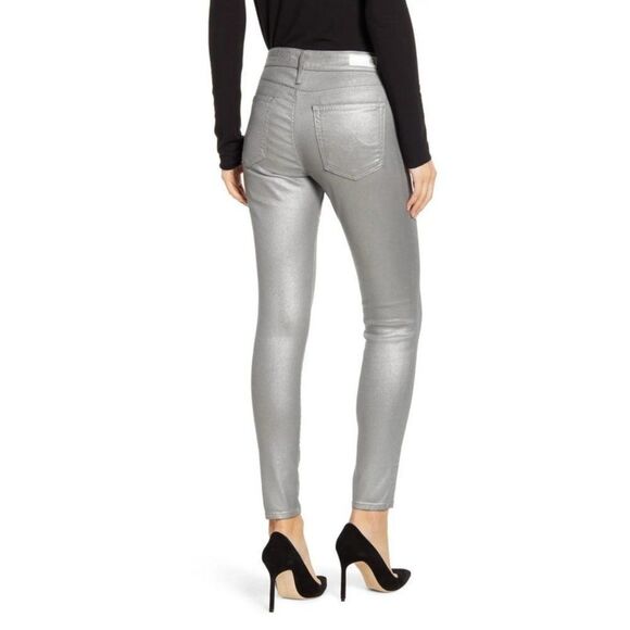 AG 'Farrah' High Waist Ankle Skinny Jeans - Picture 3 of 16